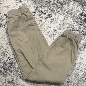 No Boundaries Medium Women’s Beige Elastic Waist Pants